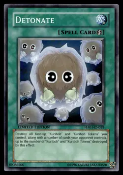 DETONATE HA01-EN028 SUPER RARE HIDDEN ARSENAL YU-GI-OH - Image 1