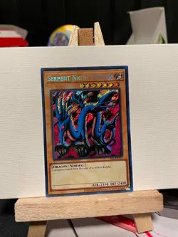 Serpent Night Dragon Unlimited Secret Rare Spell Ruler (25th) SRL-EN103 NM - Image 1