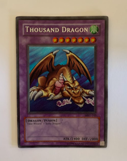 Yu-Gi-Oh! - Thousand Dragon - Secret Rare - MRD-143 Unlimited - MP - Image 1