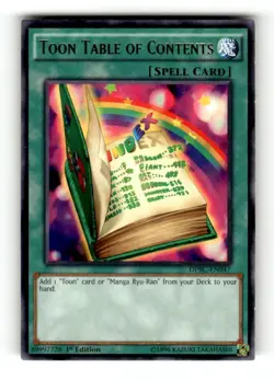 Toon Table of Contents [DPBC - DPBC-EN047]Lightly PlayedRare - Image 1