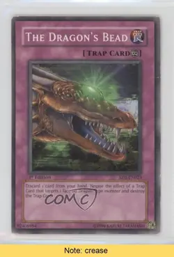 The Dragon's Bead 1st Ed. YuGiOh Roar Structure Deck #SD1-EN023 2005 READ 2u3 - Image 1