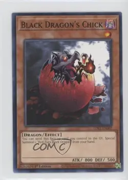 Black Dragon's Chick 1st Ed. YuGiOh Legendary Duelists: Season 1 #LDS1-EN002 - Image 1