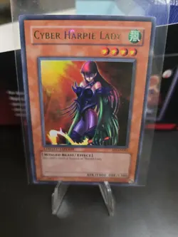 Yugioh TCG Cyber Harpie Lady SP1-EN001 Ultra Rare! LP! - Image 1