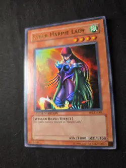 Yugioh TCG Cyber Harpie Lady SP1-EN001 Ultra Rare! LP! - Image 3