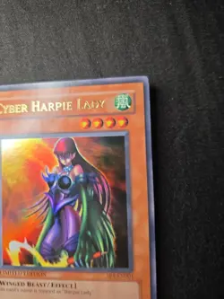 Yugioh TCG Cyber Harpie Lady SP1-EN001 Ultra Rare! LP! - Image 5