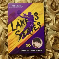 YOR FORGER SPY X FAMILY LA LAKERS ACG Anime Waifu Holo Girl Card - Image 4