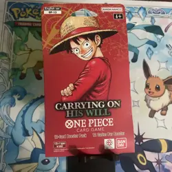 One Piece OP-13 CARRYING ON HIS WILL Sleeved Booster Pack - Factory Sealed! FS! - Image 1