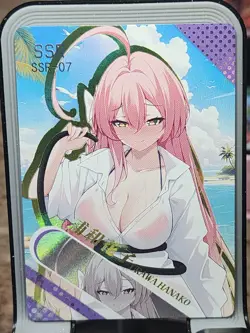 Hanako Dream of Desire Card Goddess Story Anime Waifu Holo SSR SSR-07 - Image 1