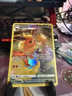 Pokemon Card Flareon TG01/TG30 Brilliant Stars Trainer Gallery Near Mint - Image 2