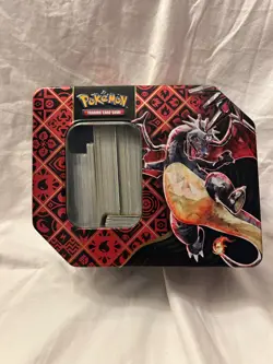 Pokemon TCG Shiny Charizard Tin WITH 650+ cards - Image 1
