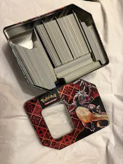 Pokemon TCG Shiny Charizard Tin WITH 650+ cards - Image 4