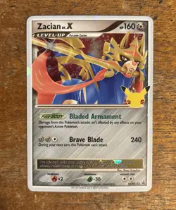 Zacian LV. X SWSH135 SWSH: Sword & Shield Promo Cards Holo - Image 1