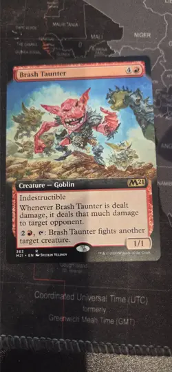 MtG Brash Taunter (Extended Art) - Image 1