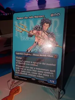 MTG Namor the Sub-Mariner M 0362 Marvel Secret Lair Full Art Non-Foil - Image 3