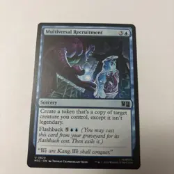 Multiversal Recruitment Commander: Marvel Super Heroes Regular Near Mint English - Image 1