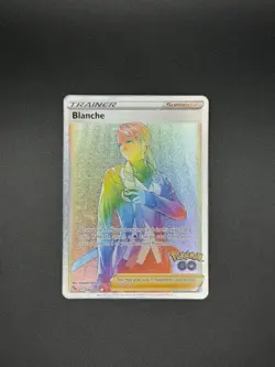 Pokemon Cards Blanche 082/078 Rainbow Rare Pokemon Go NM - Image 1
