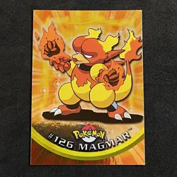 Magmar #126 Holo Foil Pokemon Topps Series 2 Italiano Nearmint - Image 1