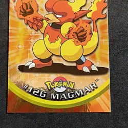 Magmar #126 Holo Foil Pokemon Topps Series 2 Italiano Nearmint - Image 3