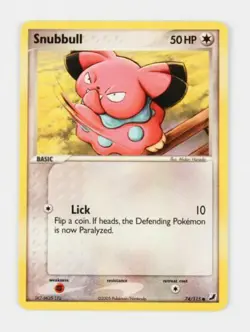 Snubbull - 74/115 Ex Unseen Forces Pokemon EXC BUY 2 CARDS GET 1 FREE!! - Image 1