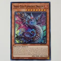 Snake-Eyes Flamberge Dragon - RA03-EN033 - NM - Super Rare - 1st ed - Yugioh - Image 1