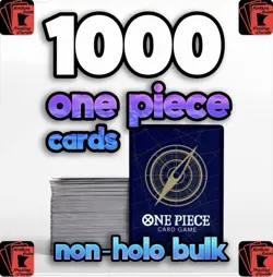 1000 One Piece Cards Assorted English - Bulk Lot Pack - Image 1