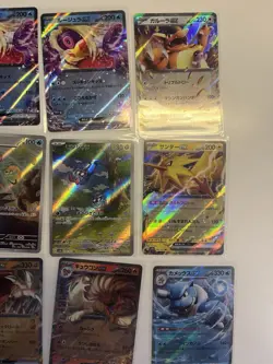Pokemon TCG 38 Card Lot of Ex's & AR’s Japanese Charizard Blastoise Machoke + - Image 3