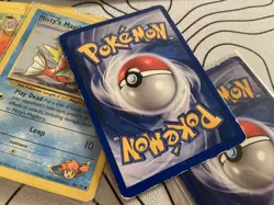 Damaged Pokemon Card Lot Mostly Vintage - Image 3