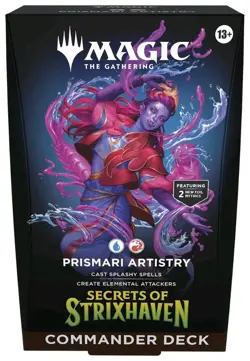 Magic "Prismari Artistry" Commander Deck Secrets of Strixhaven English Sealed - Image 1