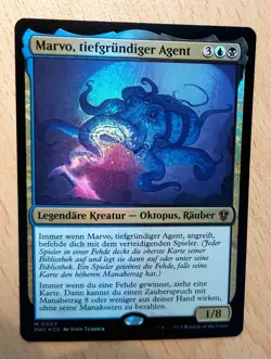 Mtg Magic: # FOIL # Marvo, tiefgrundiger Agent, Deep Operative, DEUTSCH, Mythic - Image 2
