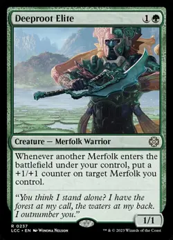 4x Deeproot Elite ~ Near Mint Commander: The Lost Caverns of Ixalan MTG Magic x4 - Image 1