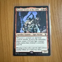 Kazuul Tyrant Of The Cliffs N/M Murders At Karlov Manor MTG Magic The Gathering - Image 1
