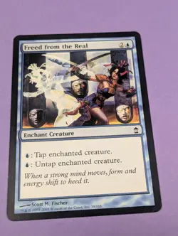 MTG Magic: Saviors of Kamigawa: Freed from the Real #38/165 Common - NM - Image 1