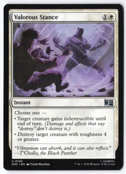 Valorous Stance 145 Commander: Marvel Super Heroes - Image 1