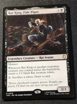 Rat King, Pale Piper - TMC - MTG - NM - EN - 0019 - Image 1