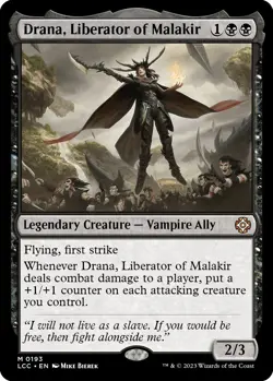 NM - Drana, Liberator of Malakir [LCC - 193] Commander: The Lost Caverns of I... - Image 1