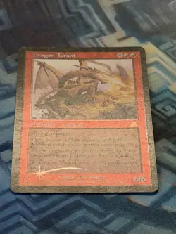 MTG Foil Dragon Tyrant LP-/MP+ Scourge - Image 4