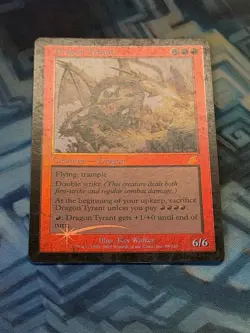 MTG Foil Dragon Tyrant LP-/MP+ Scourge - Image 5