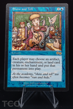 Show and Tell - 1998 Magic the Gathering - Urza's Saga Regular - Image 1
