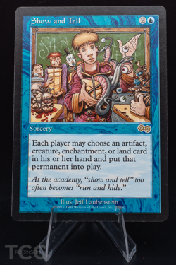 Show and Tell - 1998 Magic the Gathering - Urza's Saga Regular - Image 1