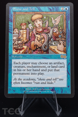 Show and Tell - 1998 Magic the Gathering - Urza's Saga Regular - Image 1