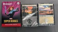 Magic Gathering MTG MARVEL SUPER HEROES Welcome Deck Black Widow Daring Opeative - Image 1
