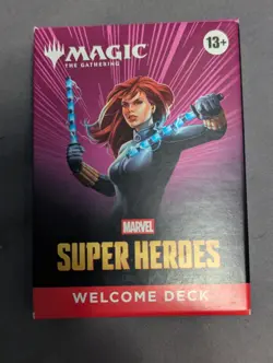Magic Gathering MTG MARVEL SUPER HEROES Welcome Deck Black Widow Daring Opeative - Image 2