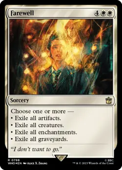 MTG [WHO-798 LP] Farewell (Surge Foil) - Image 1