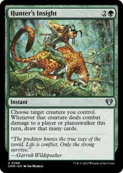 NM - Hunter's Insight [CMM - 296] Commander Masters - Image 1