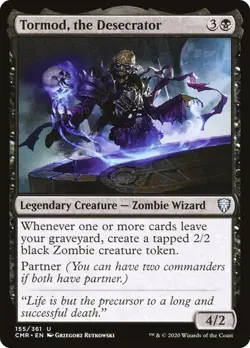 Tormod, the Desecrator - 155/361 - Uncommon - Commander Legends CMR MTG - Image 1