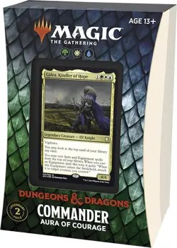 Magic MTG Adventures in the Forgotten Realms Commander Deck Aura of Courage - Image 4