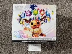 Pokemon TCG: S&V Prismatic Evolutions Elite Trainer Box Sealed In-hand - Image 1
