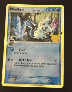 The Pokemon Company Mimikyu Delta Species SWSH Promo SWSH136 Holo EN 70 HP - Image 1