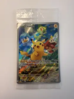 Pokemon Pikachu SVP027 Black Star Promo Sealed English Scarlet & Violet - Image 2