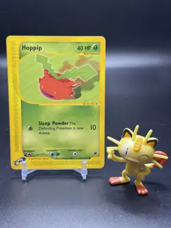Hoppip 112/165 Pokemon Expedition Base Set Regular - LP - Image 1